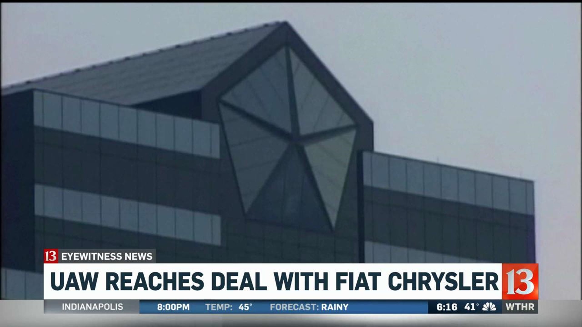 Union Reaches Deal With Fiat Chrysler
