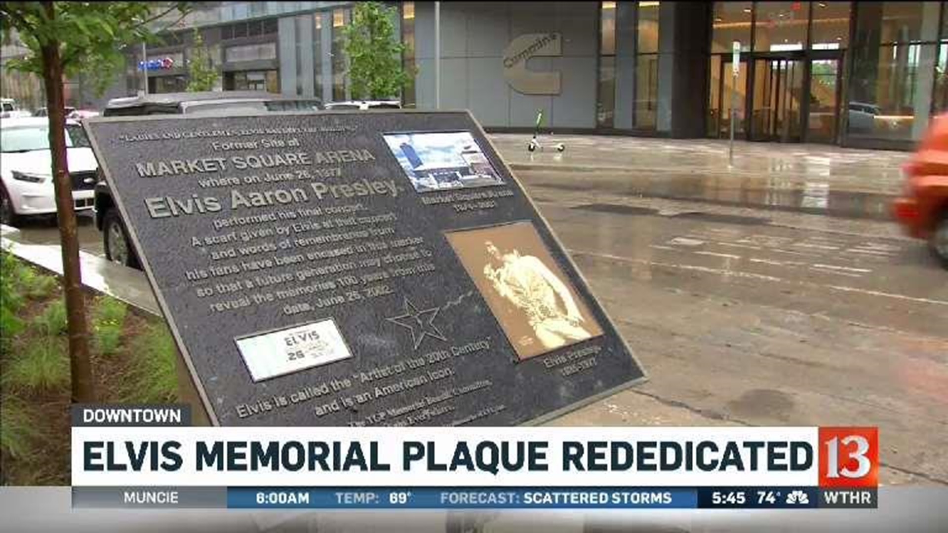 Elvis plaque rededicated