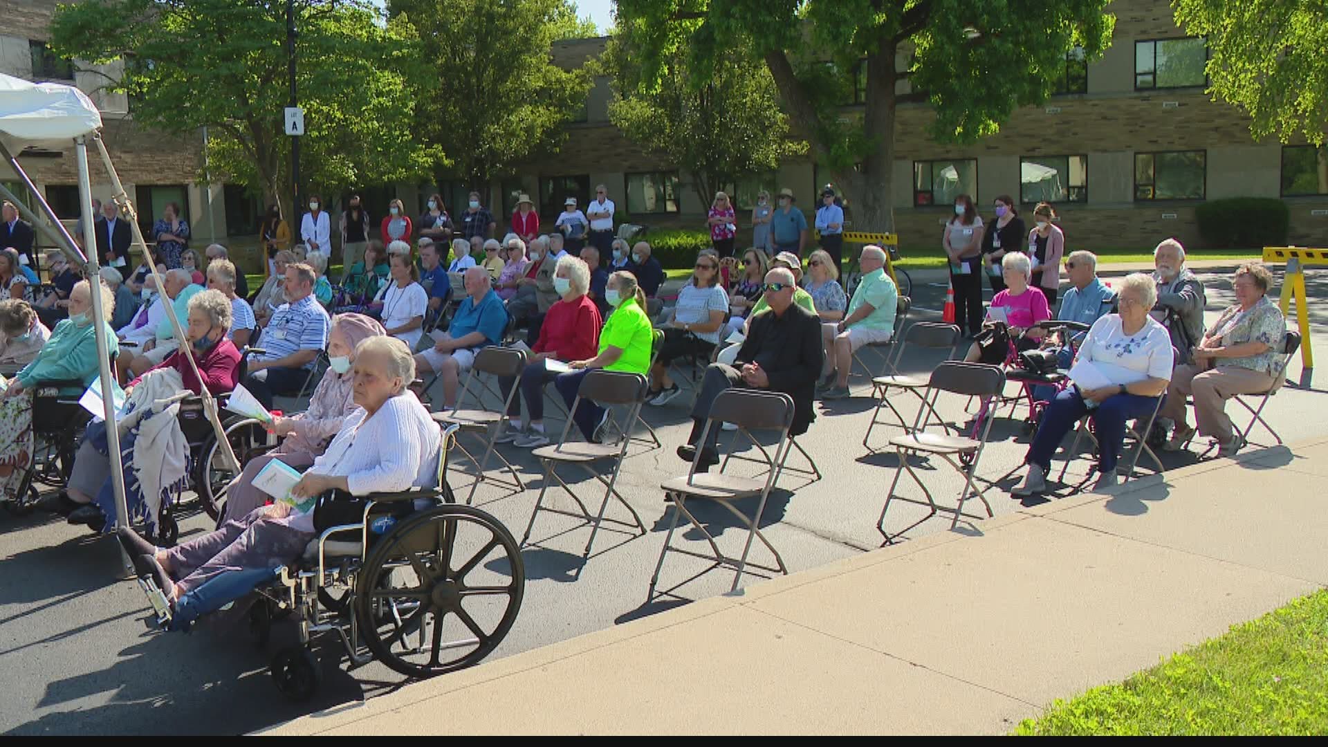 The program also recognized health care heroes.