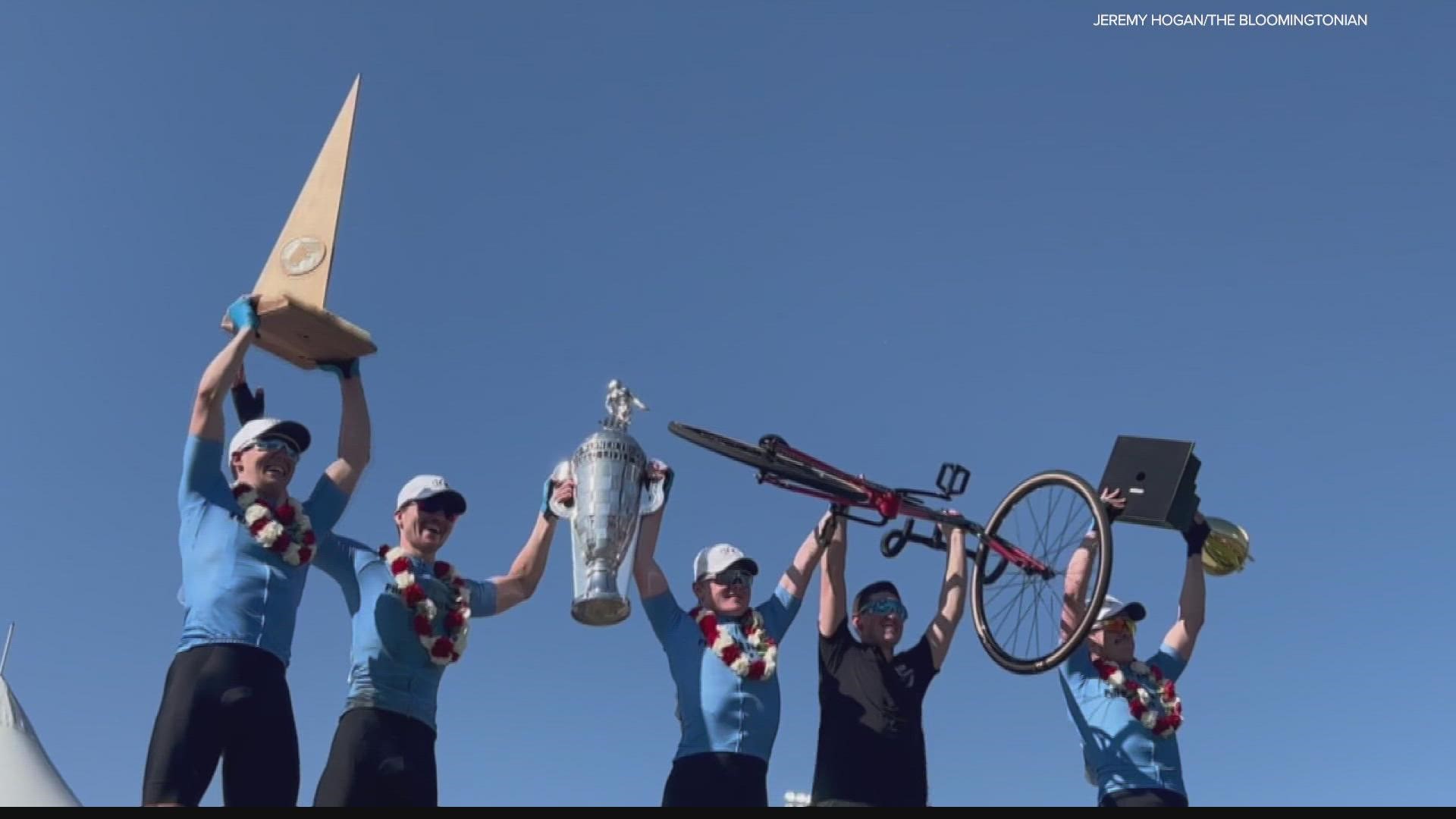 Phi Delta Theta won the men's Little 500 on Saturday.