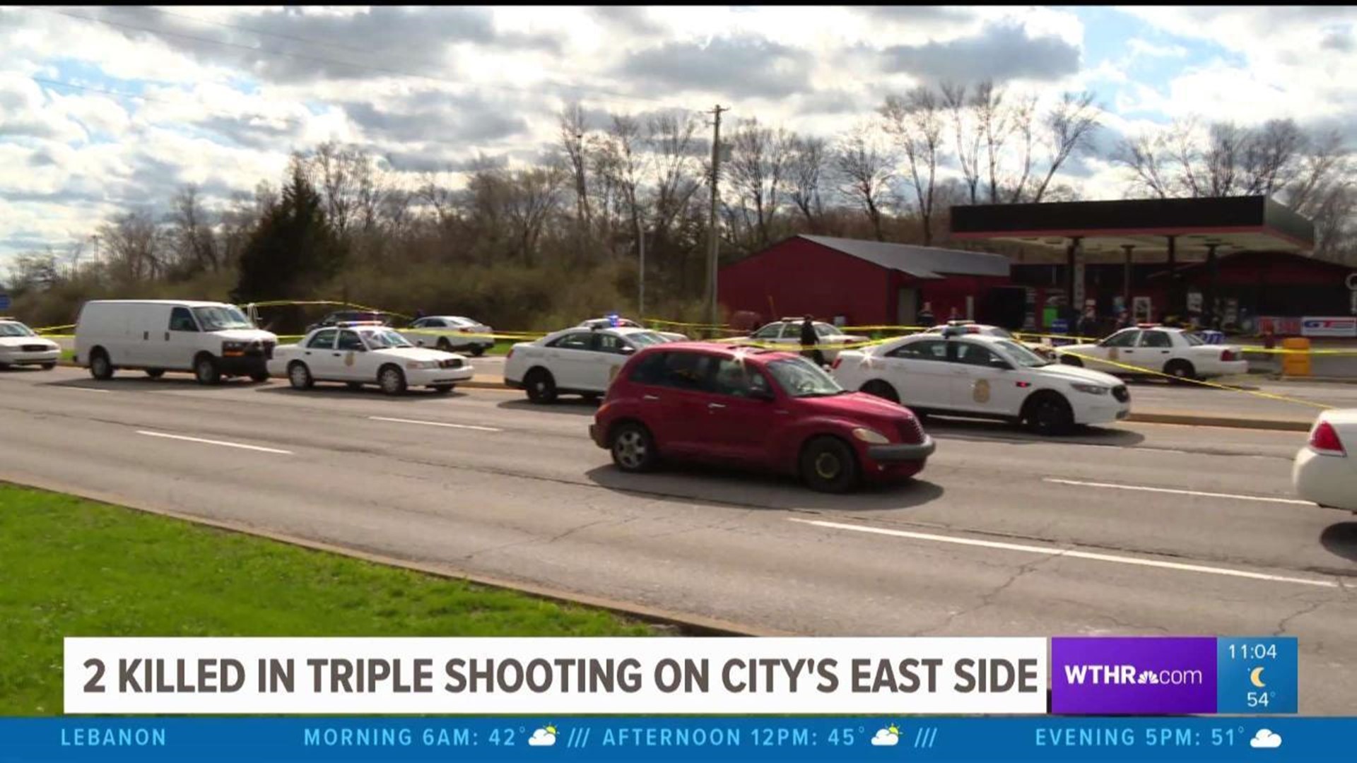 2 dead in triple shooting on city's east side
