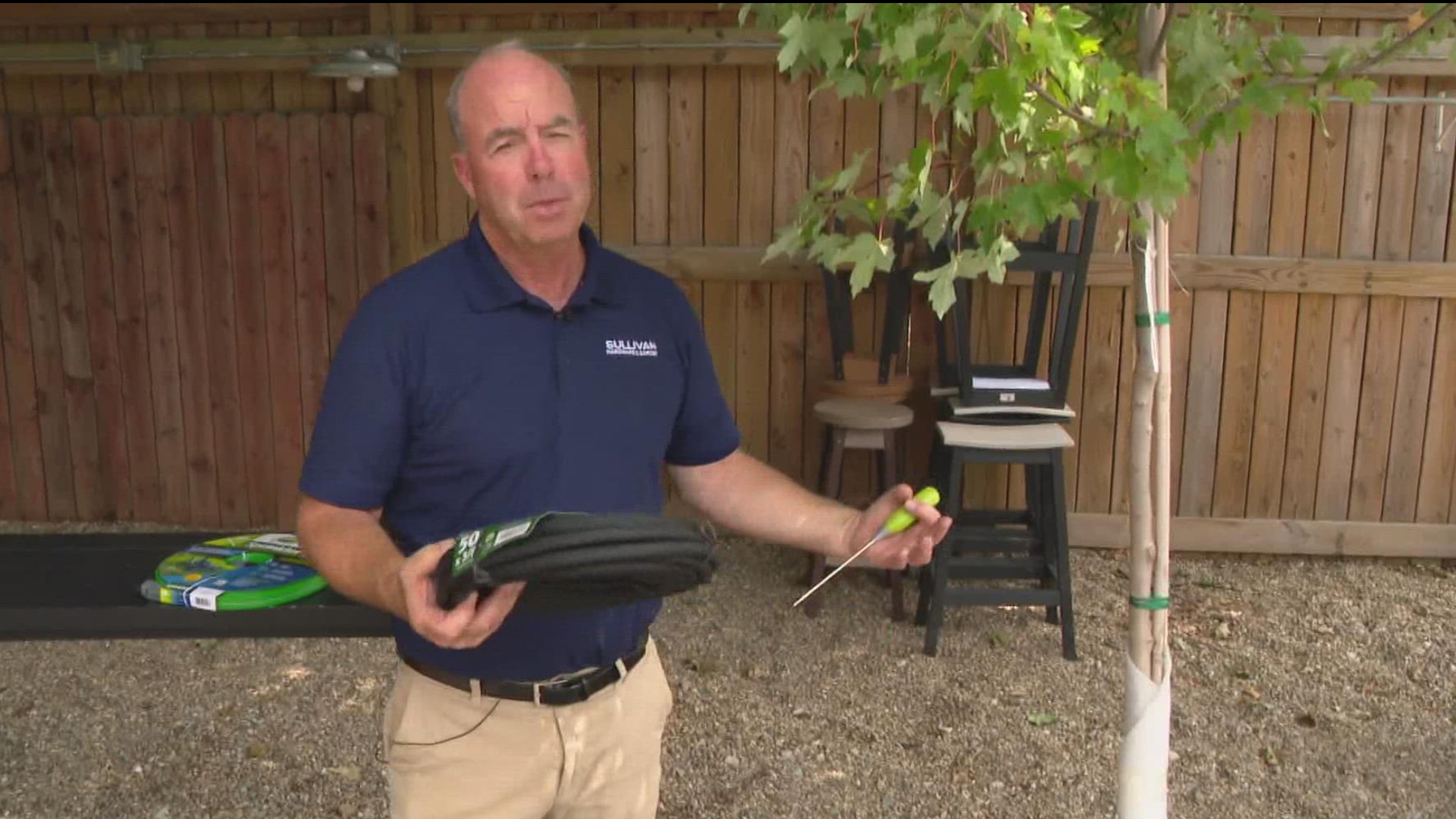 How much water does a tree need. Pat Sullivan says it depends on the age and type of tree.