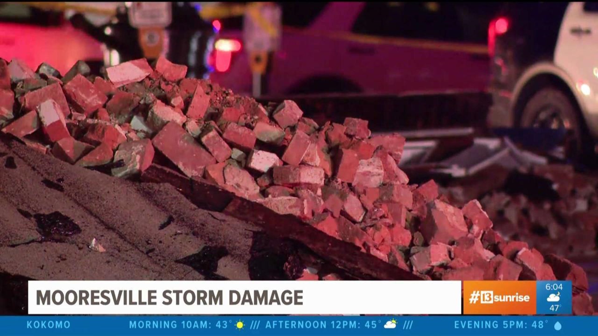 EF1 tornado caused major damage to downtown Mooresville Wednesday