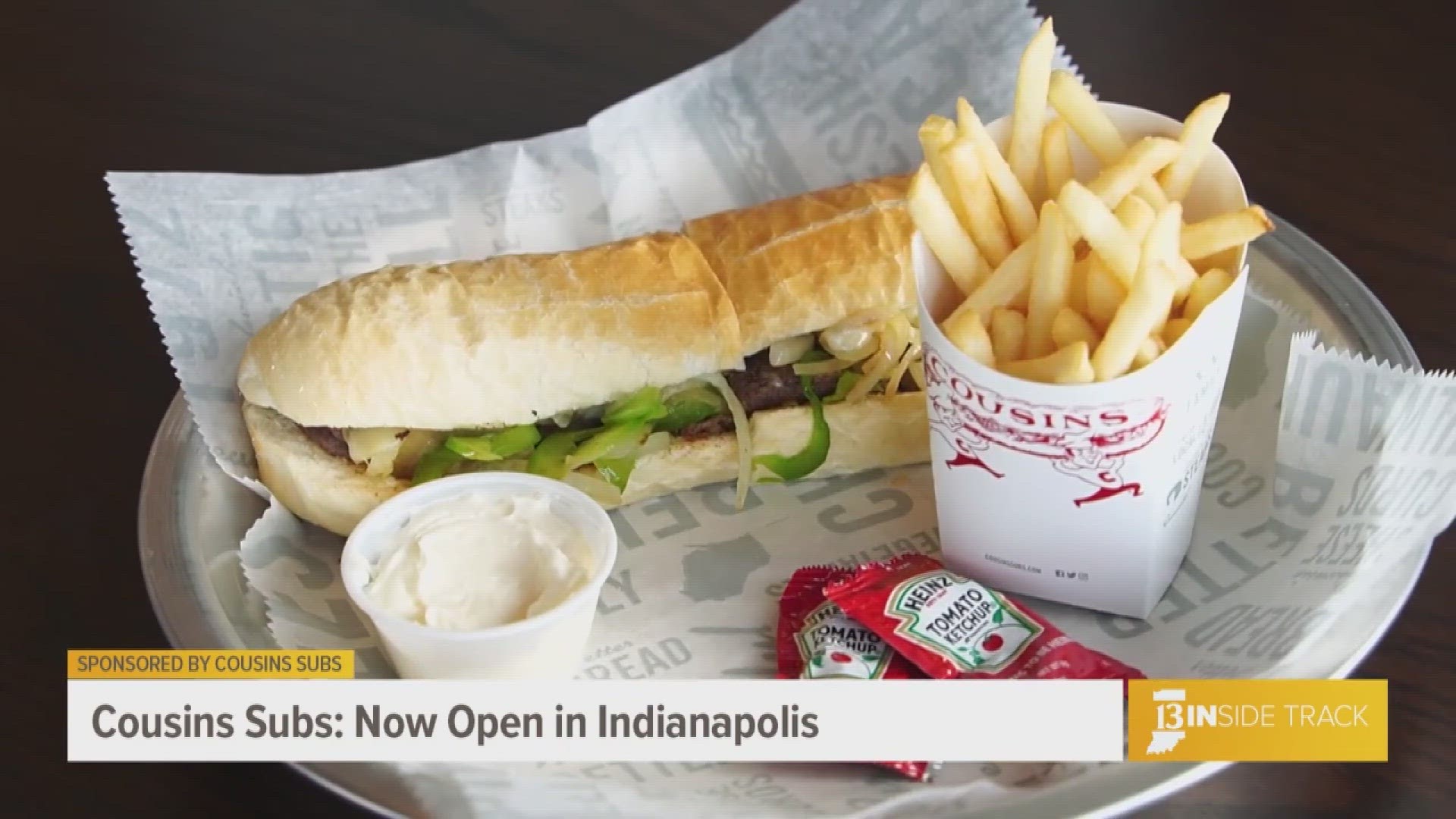 Cousins Subs is now open in Indianapolis. Offering its signature grilled subs on daily-baked bread.