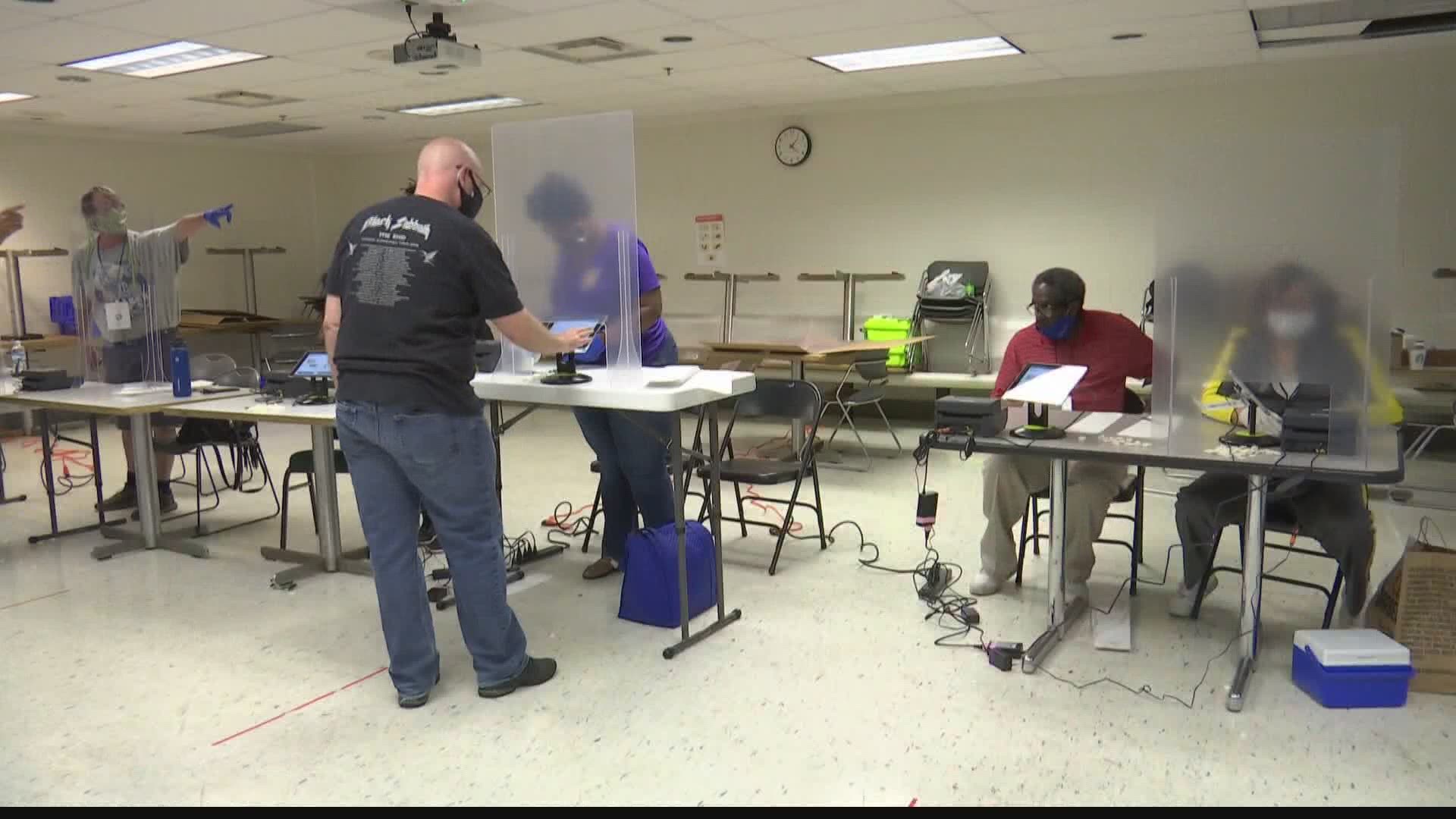An effort to recruit more poll workers has been a success.