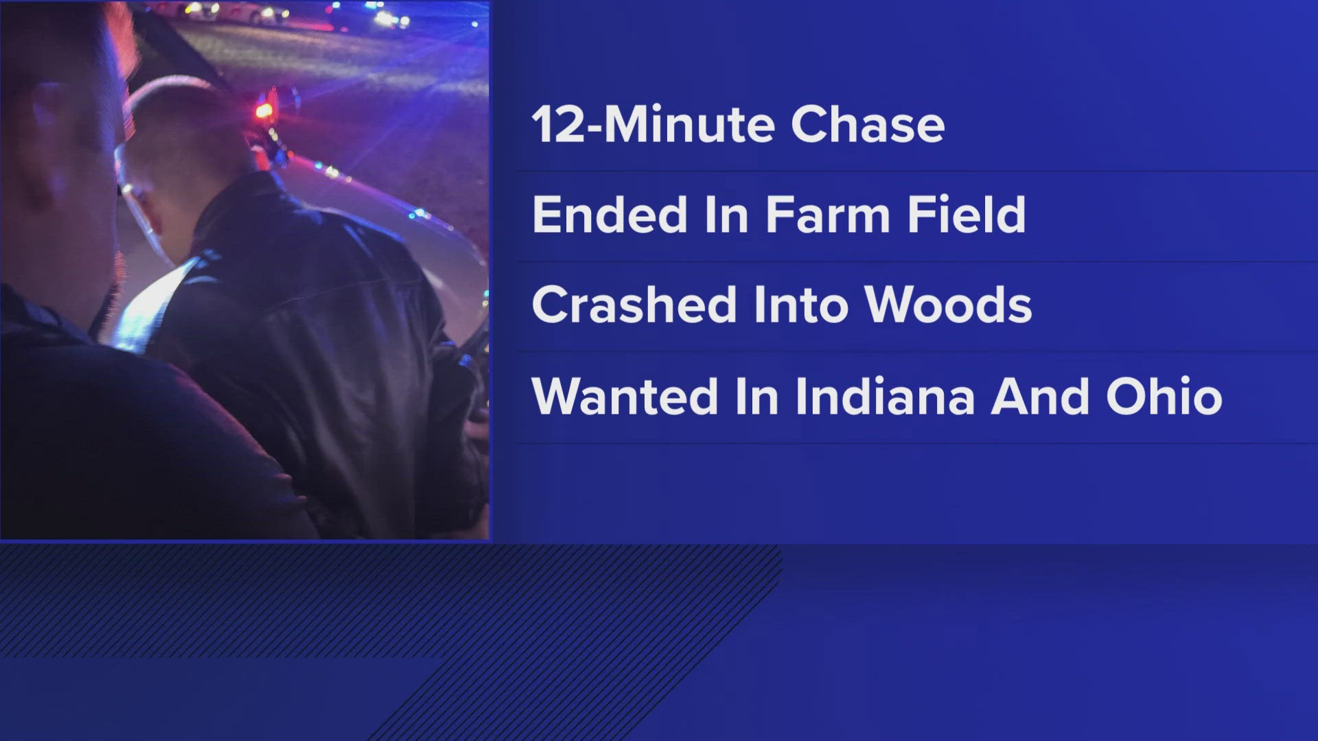 The suspect was wanted out of Ohio and was considered "armed and dangerous," the Grant County Sheriff's Office said.