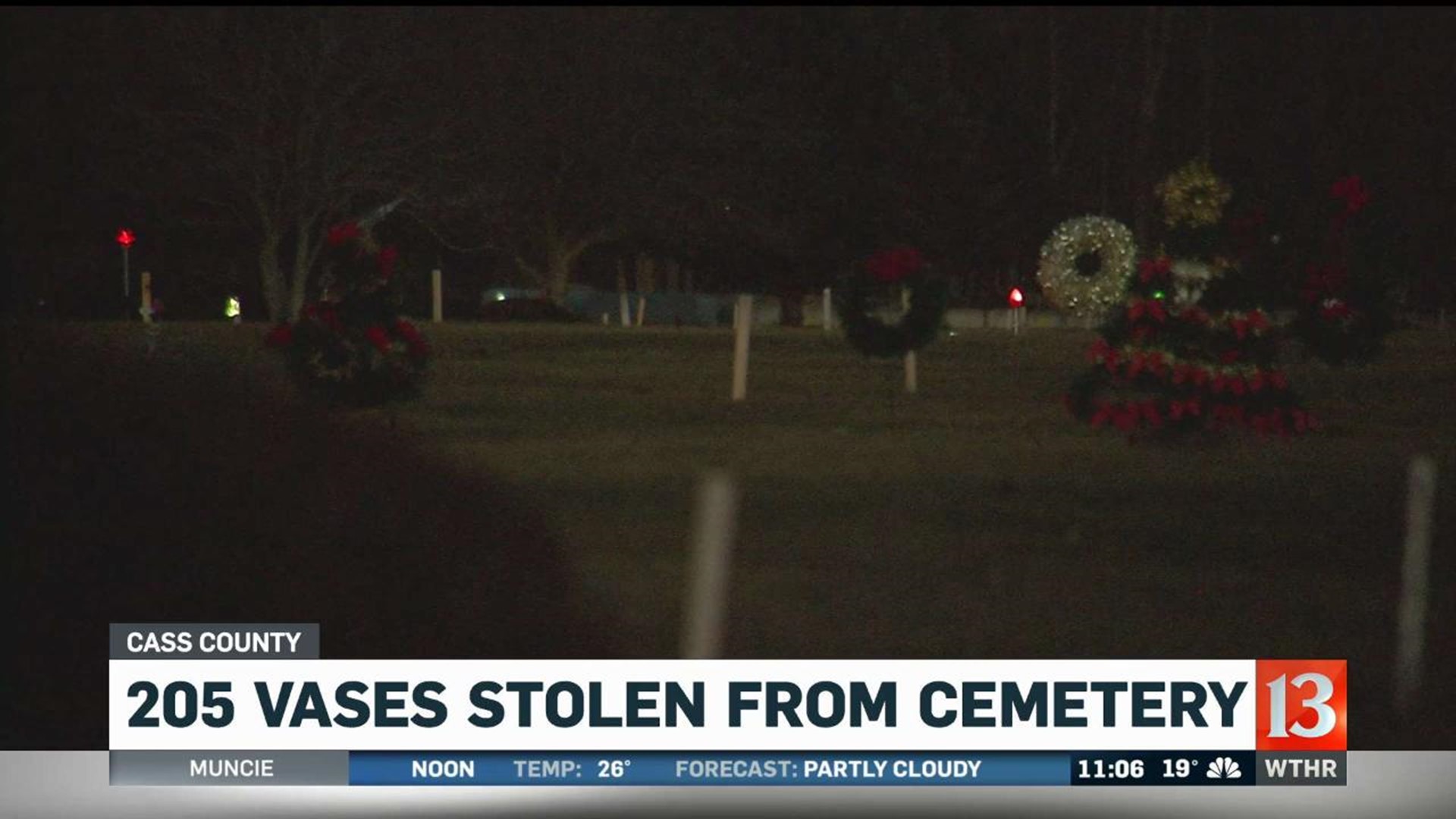 Cass Co. cemetery targeted