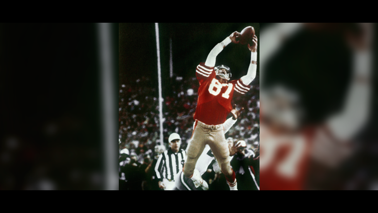 Dwight Clark 1981 NFC Championship Catch San Francisco 49ers