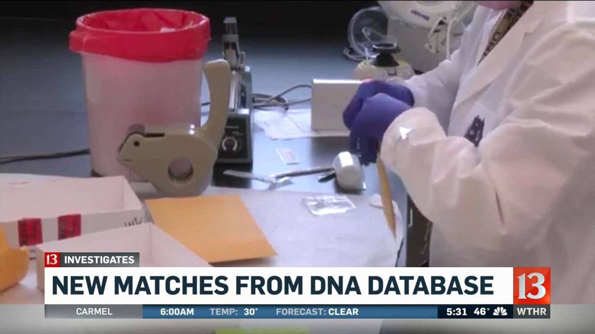 New matches from DNA database