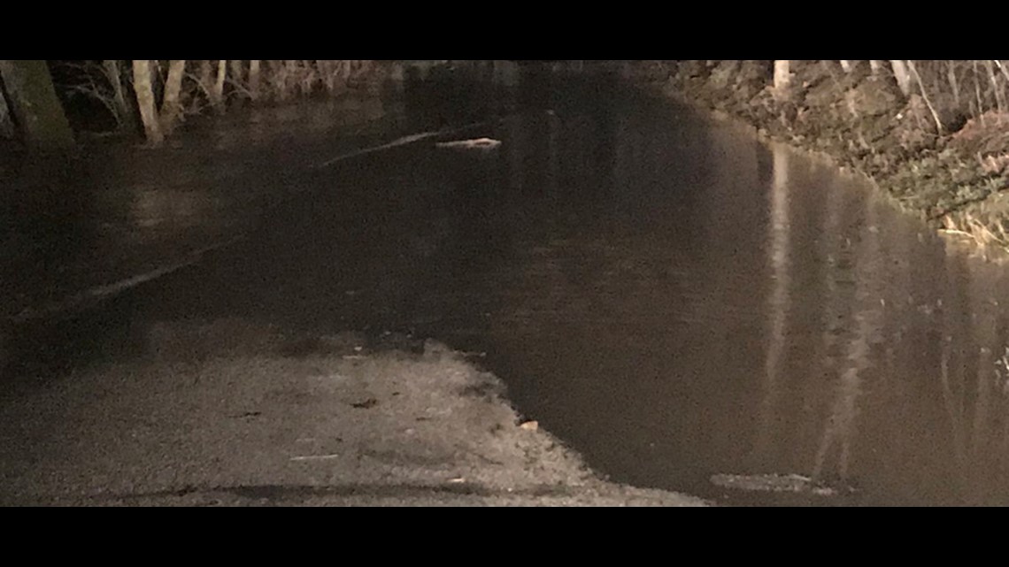 Bartholomew County suffers road closures from flooding