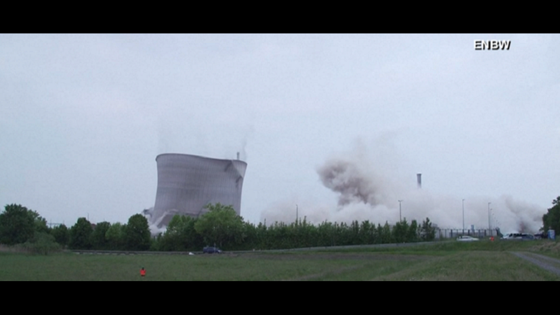 WATCH: German Nuclear Plant Demolished In Spectacular Implosion | Wthr.com