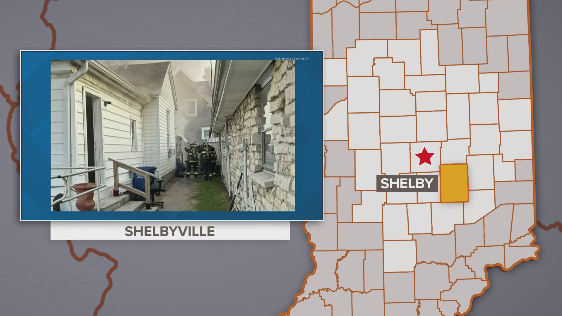 The Shelbyville Police Department and Indiana State Fire Marshall's Office are investigating the incident.