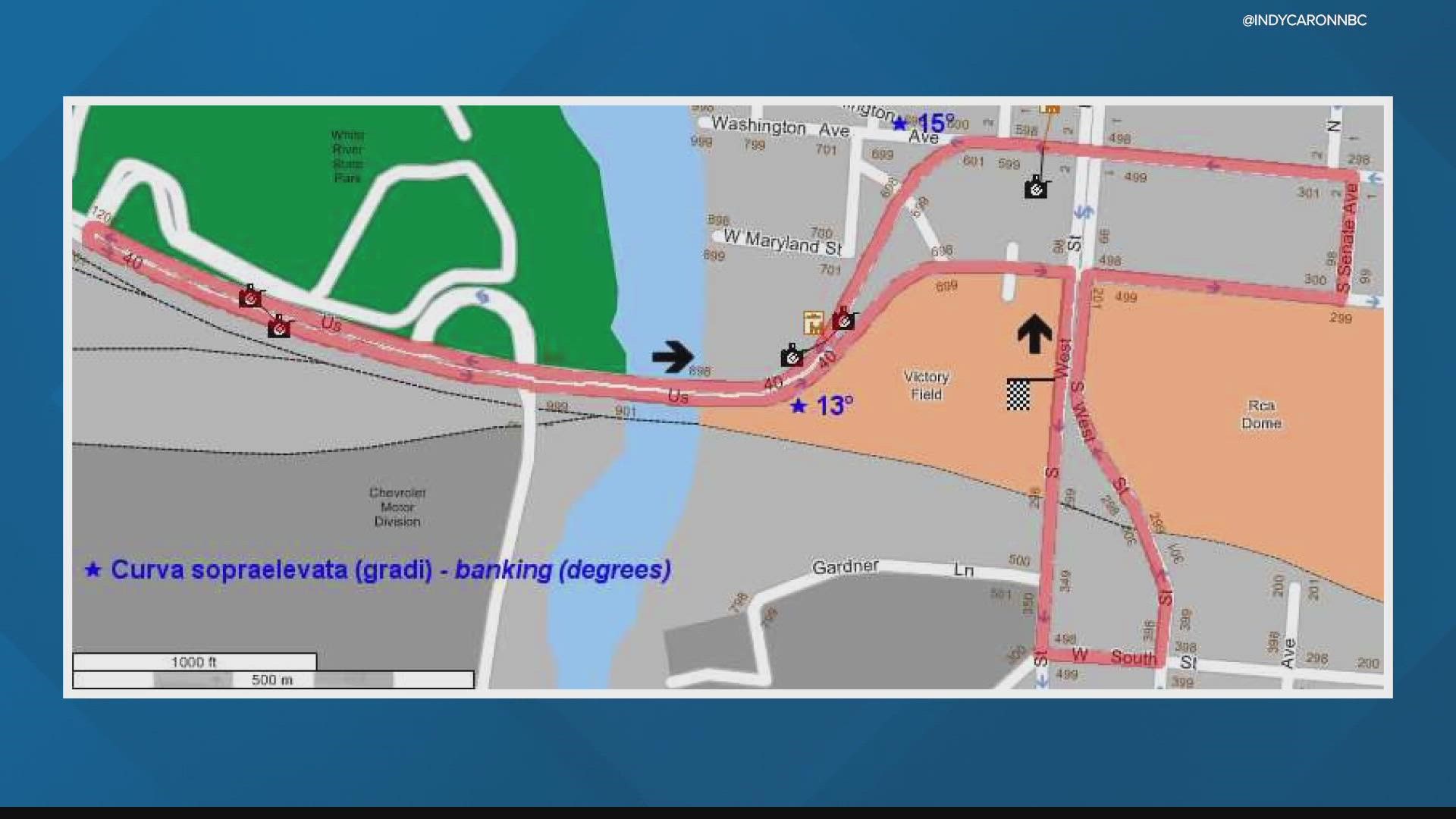 More than 30 years ago, a proposal was created for a road race course in downtown Indianapolis.