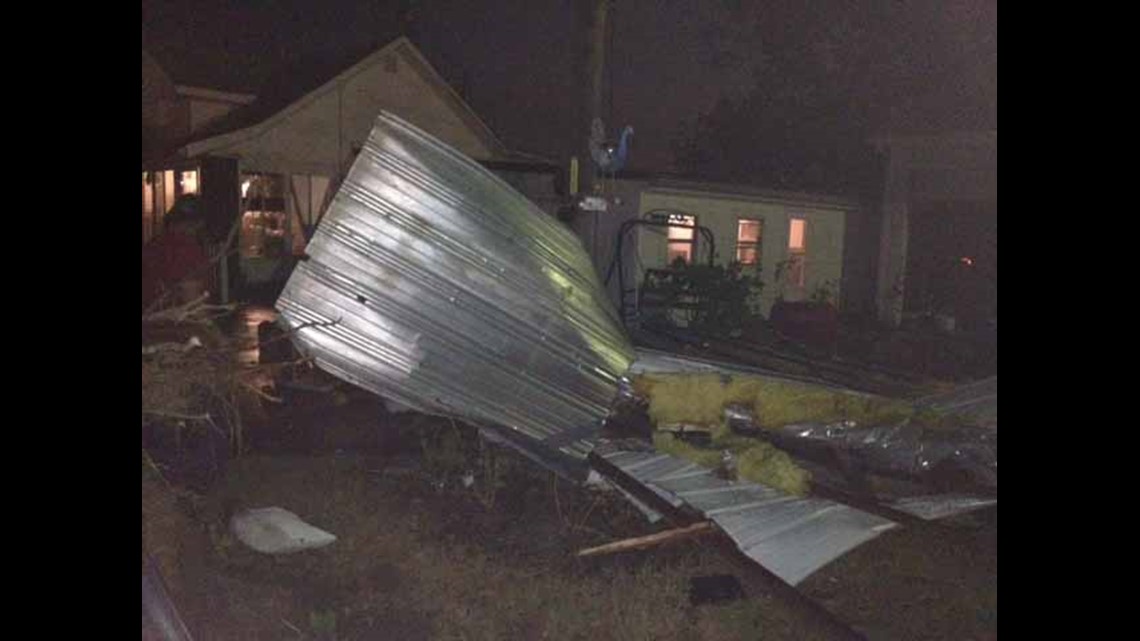 Thunderstorm causes damage near Greenwood | wthr.com