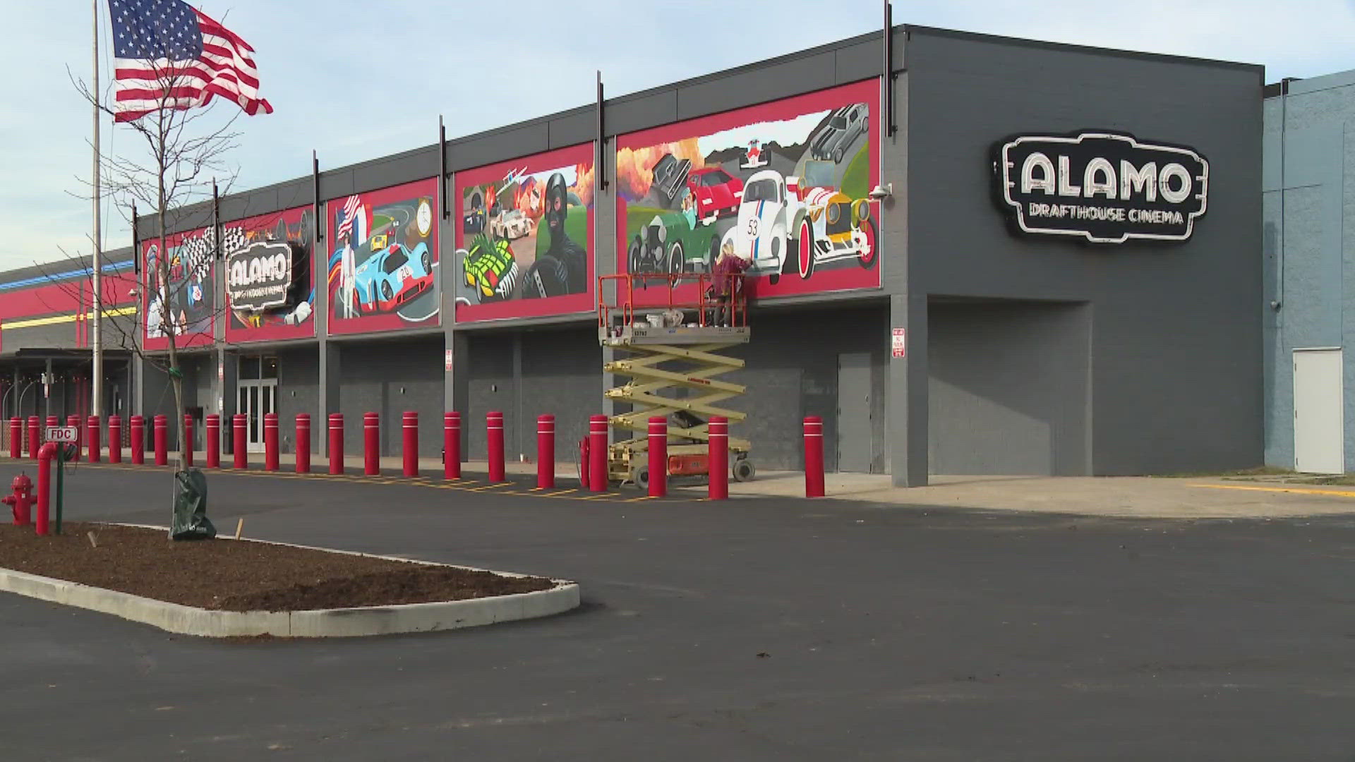 The new Alamo Drafthouse is located at 3898 Lafayette Road in Indianapolis.