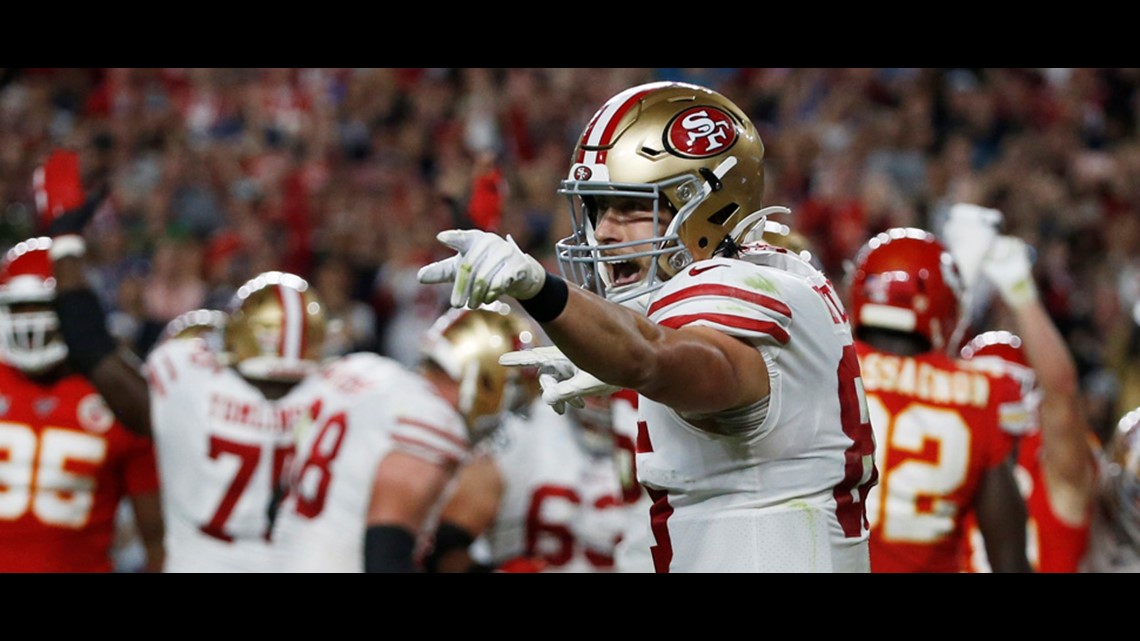 49ers highlights: Jimmy Garoppolo finds George Kittle for 2nd TD pass