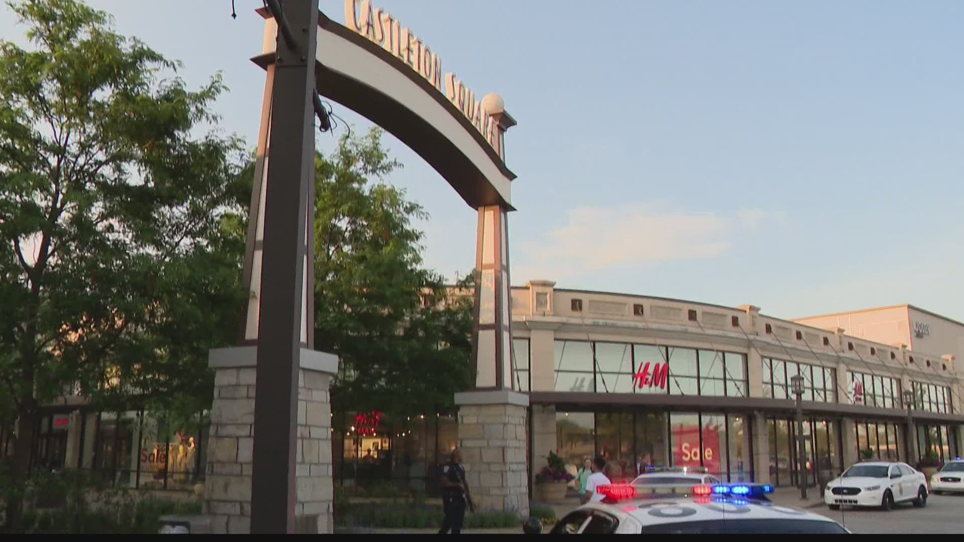 Three people are in the hospital after shootings at various malls in Indianapolis.