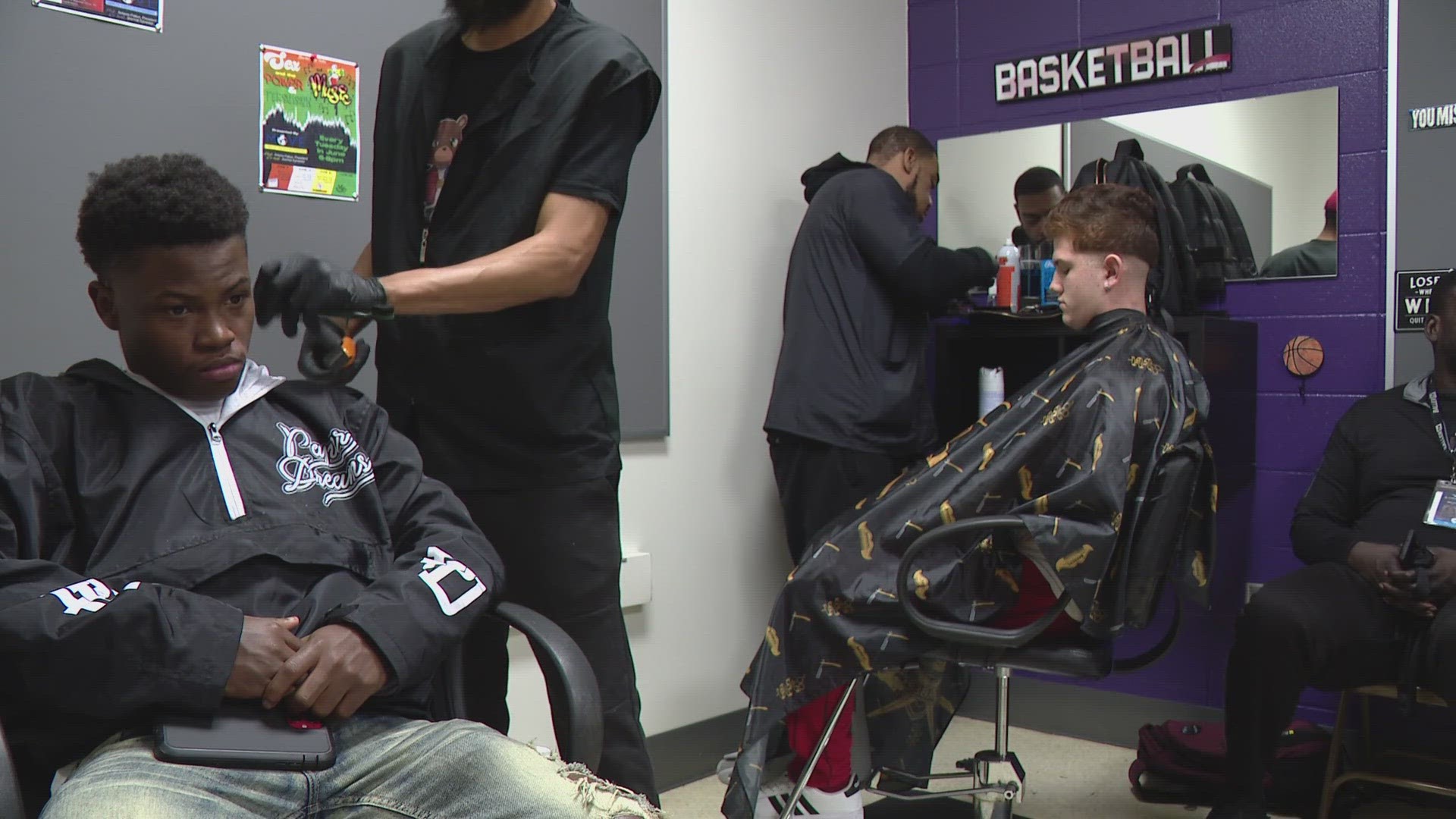 An Indianapolis man created a program for teens to openly express themselves. It's called 'Barbershop Talks'