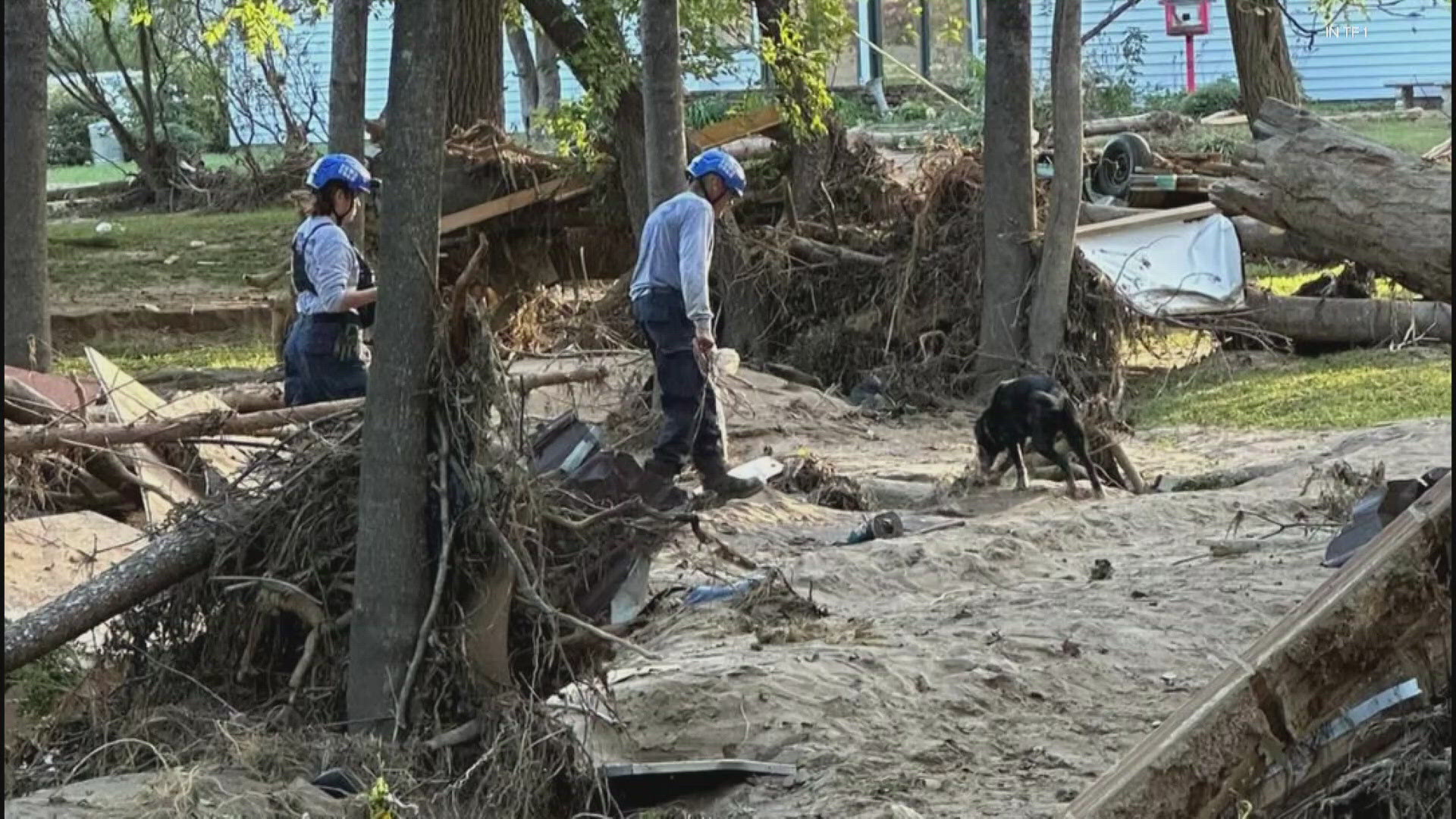 13News reporter Lauren Kostiuk takes a look at some Hoosiers who are helping those caught in the aftermath of Hurricane Helene.