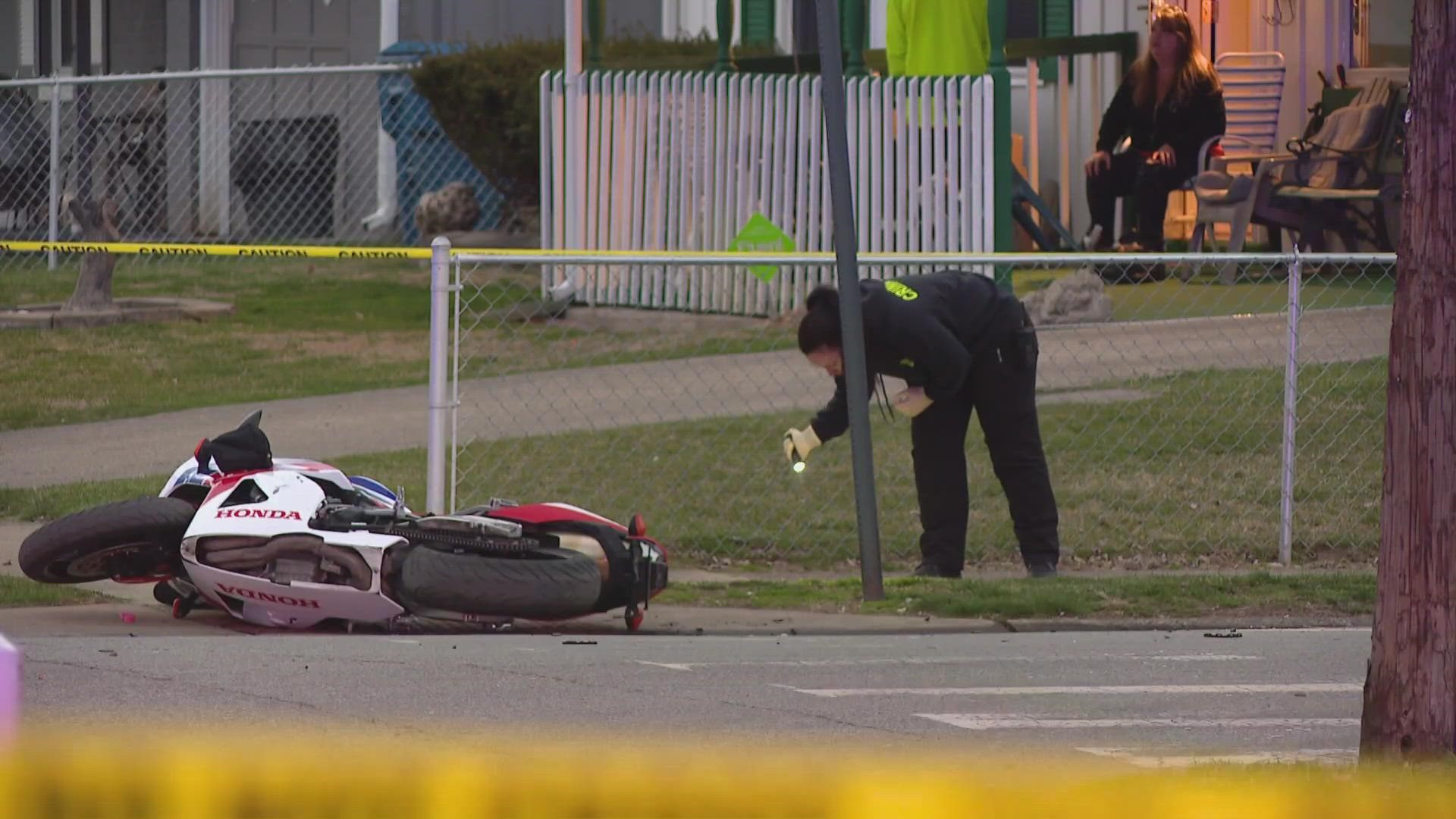 One of the people who were shot died. The other is stable. The driver took off after the shooting, which happened near 38th and Franklin Road.