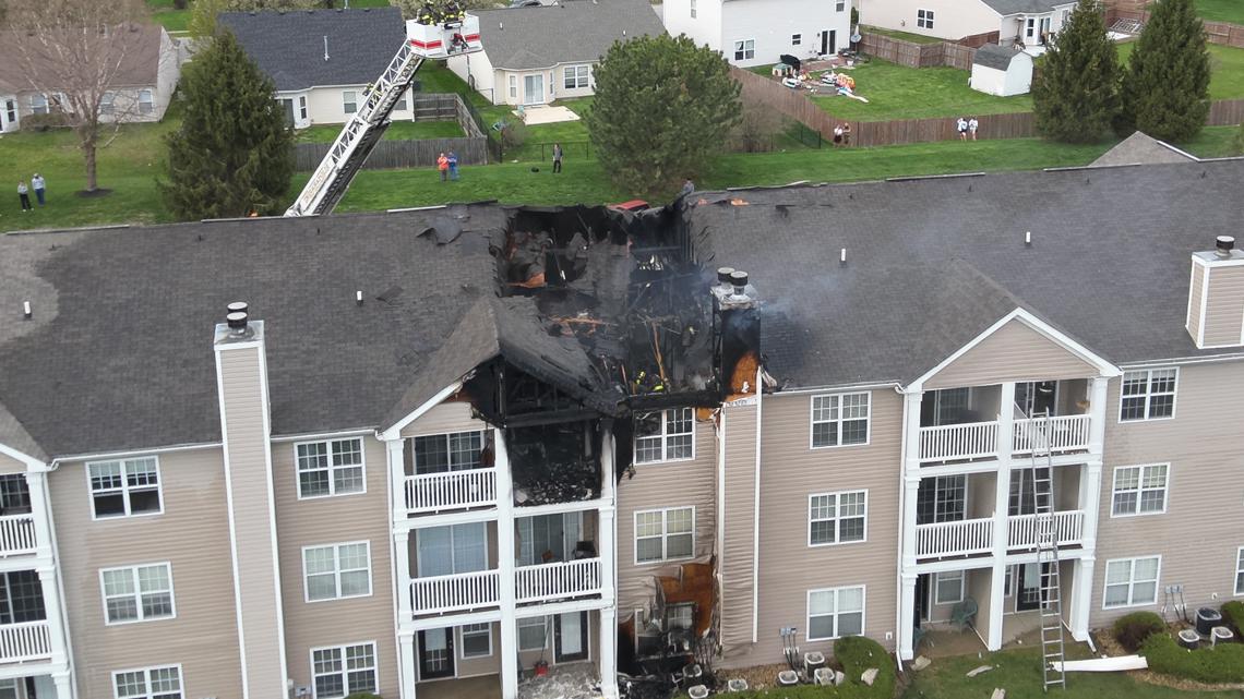 Two people injured in south Indianapolis apartment fire | wthr.com