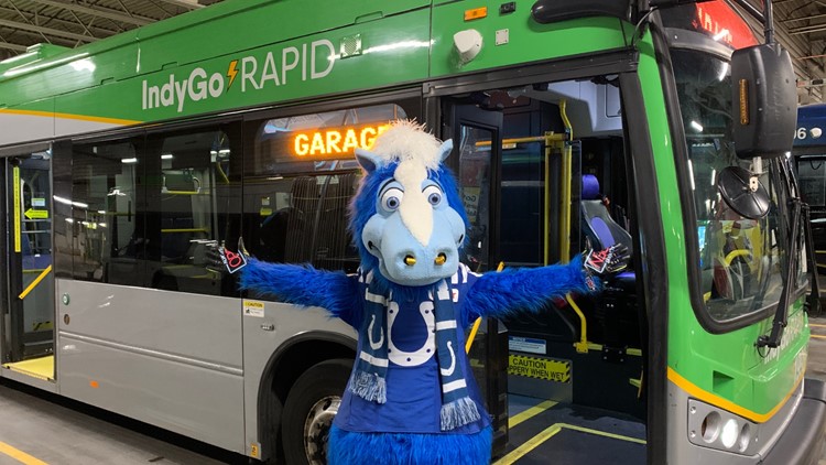 Go Colts Bus