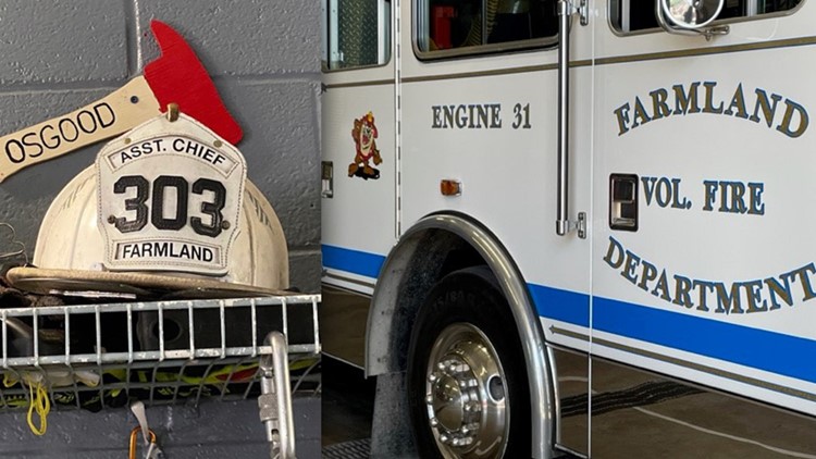 1 firefighter dead, 1 critically injured in crash while responding to eastern Indiana fire