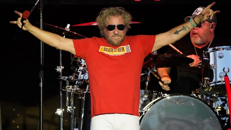 Former Van Halen frontman Sammy Hagar performing at Ruoff Music Center in June