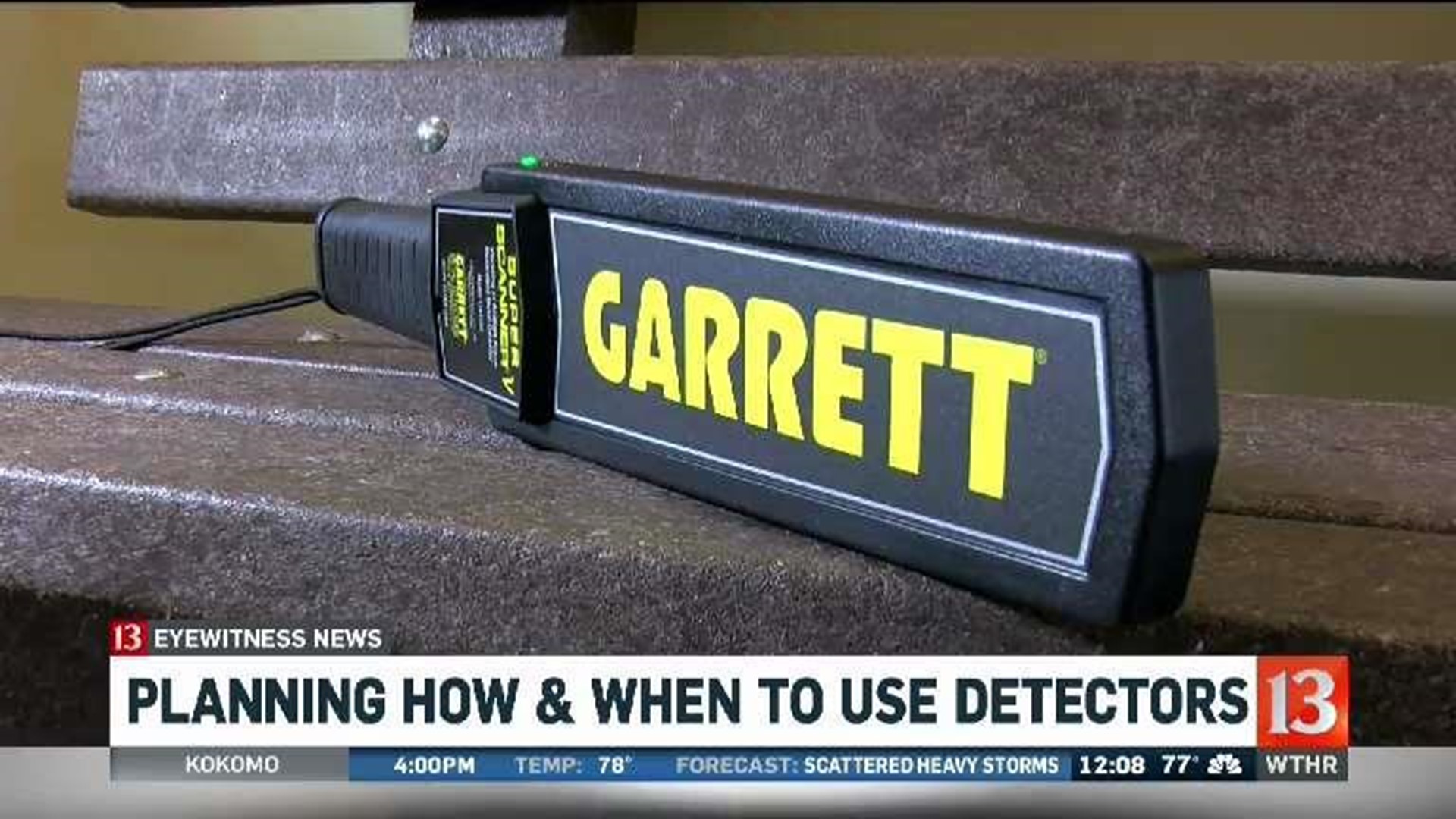 Schools begin receiving handheld metal detectors after state grant