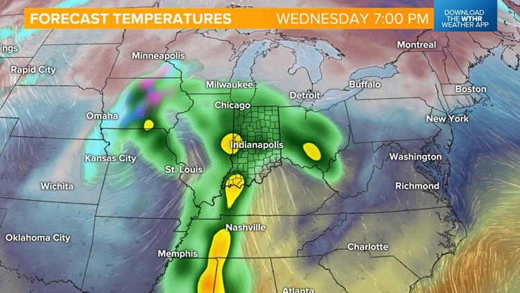 Live Doppler 13 Weather Blog: Spring-like temperatures and showers