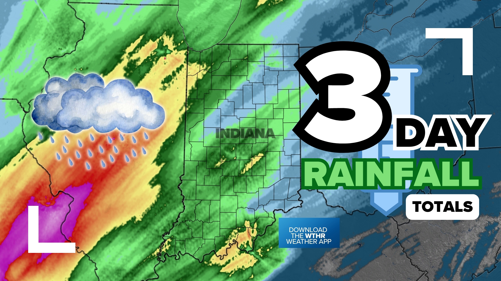 How much rain did Indiana pick up the past few days? | wthr.com