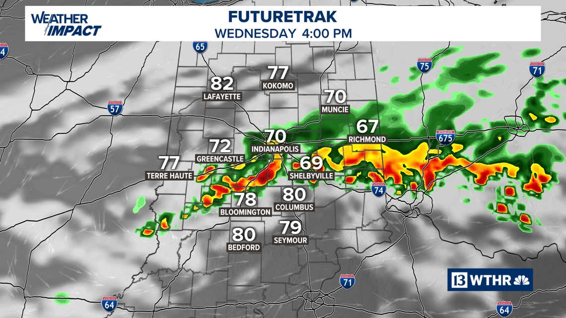 Last rainy day before 'quiet' extended forecast | 13Weather Blog