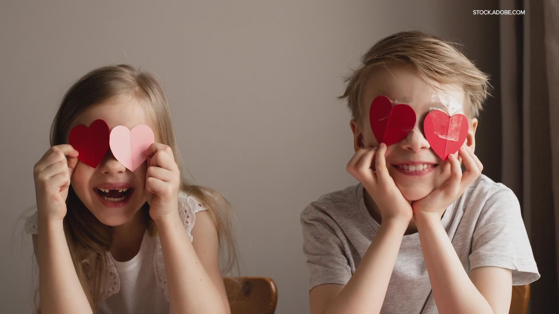 Valentine's Day often brings up the subject of kids and romance in school.