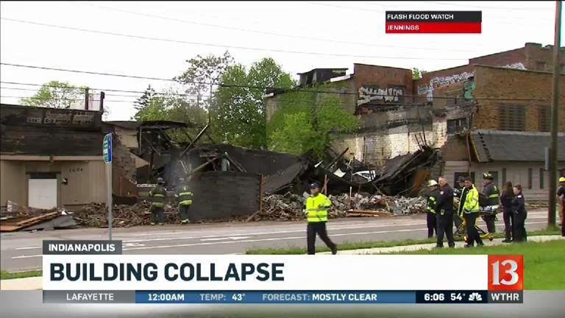 Building collapse closes portion of North Illinois