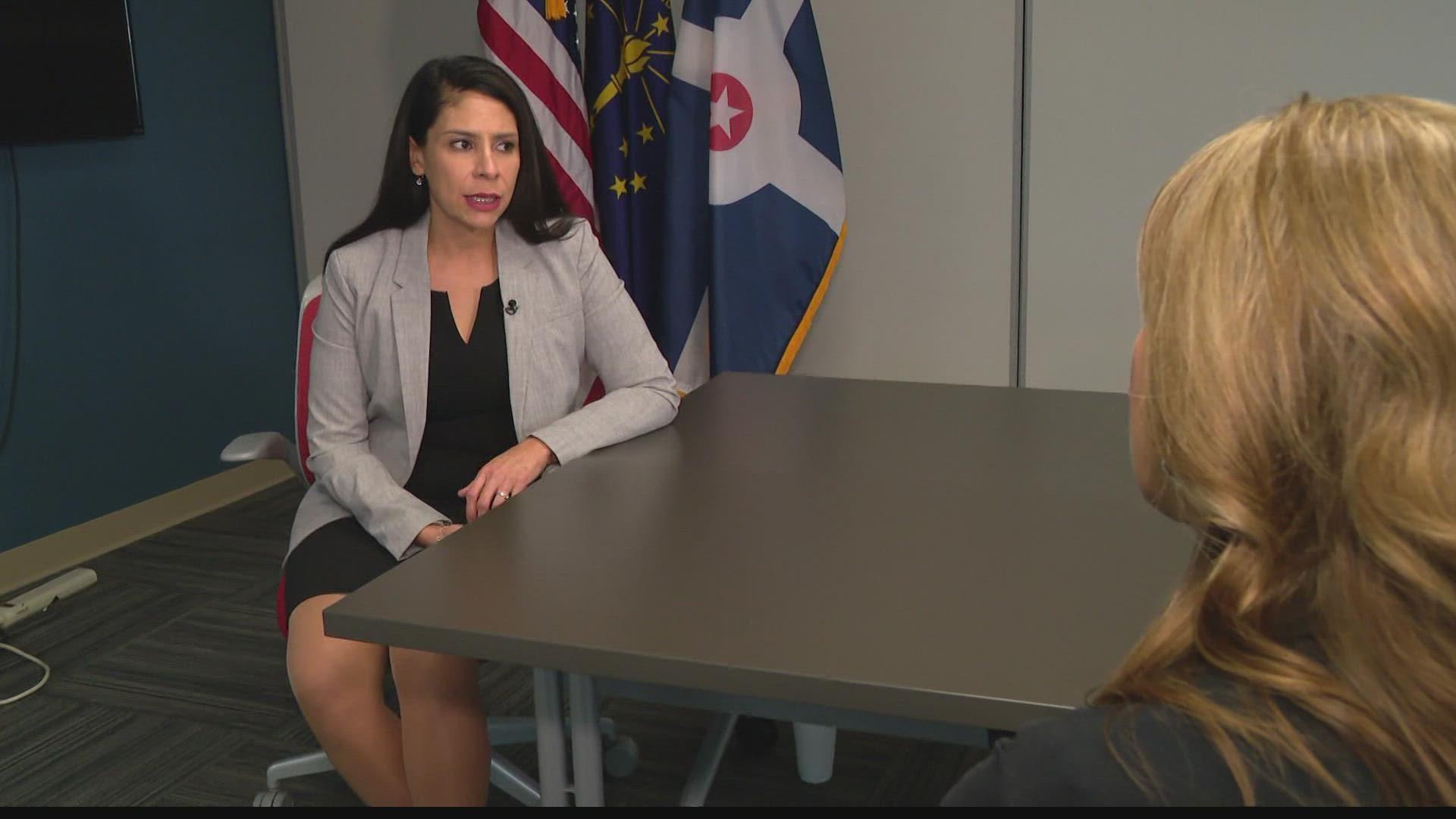 Jennie Runevitch sat down with Cyndi Carrasco, who hopes to take on incumbent Ryan Mears in November.