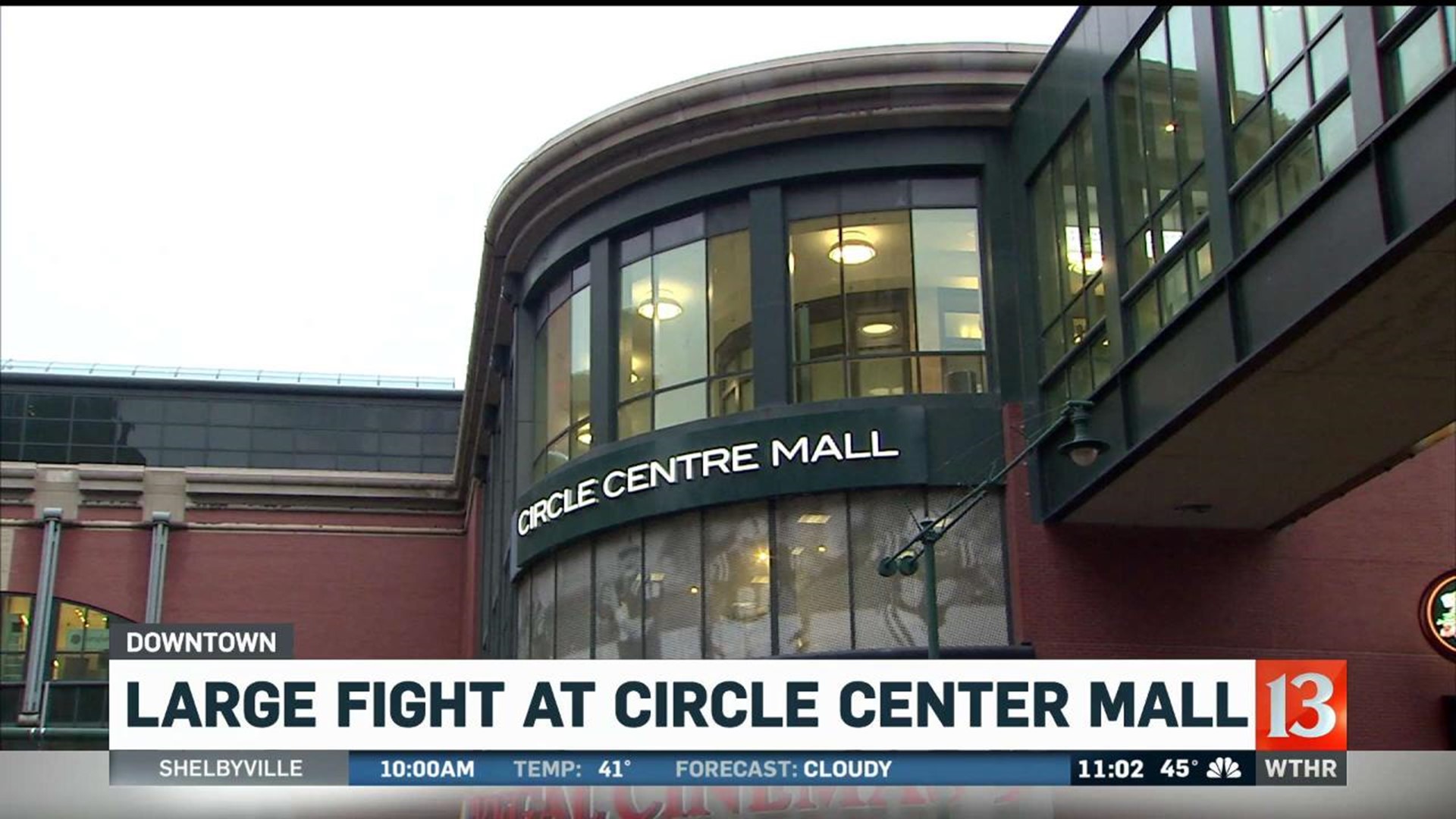 Large fight at Circle Center Mall