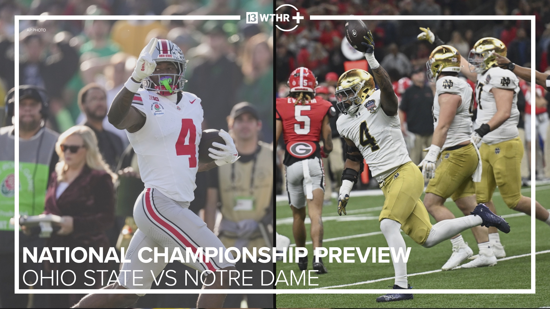 Previewing the National Championship Game | Notre Dame vs Ohio State - Where To Watch The National Championship Game Tonight