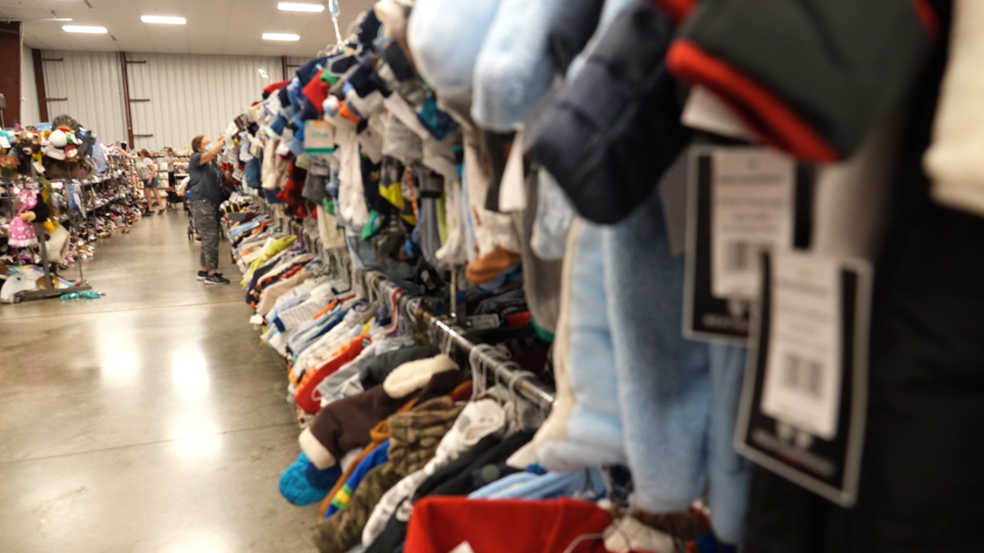 Families can find lightly used and new kid's clothing, toys, Halloween costumes, dance class costumes and baby gear at consignment shops or sales.