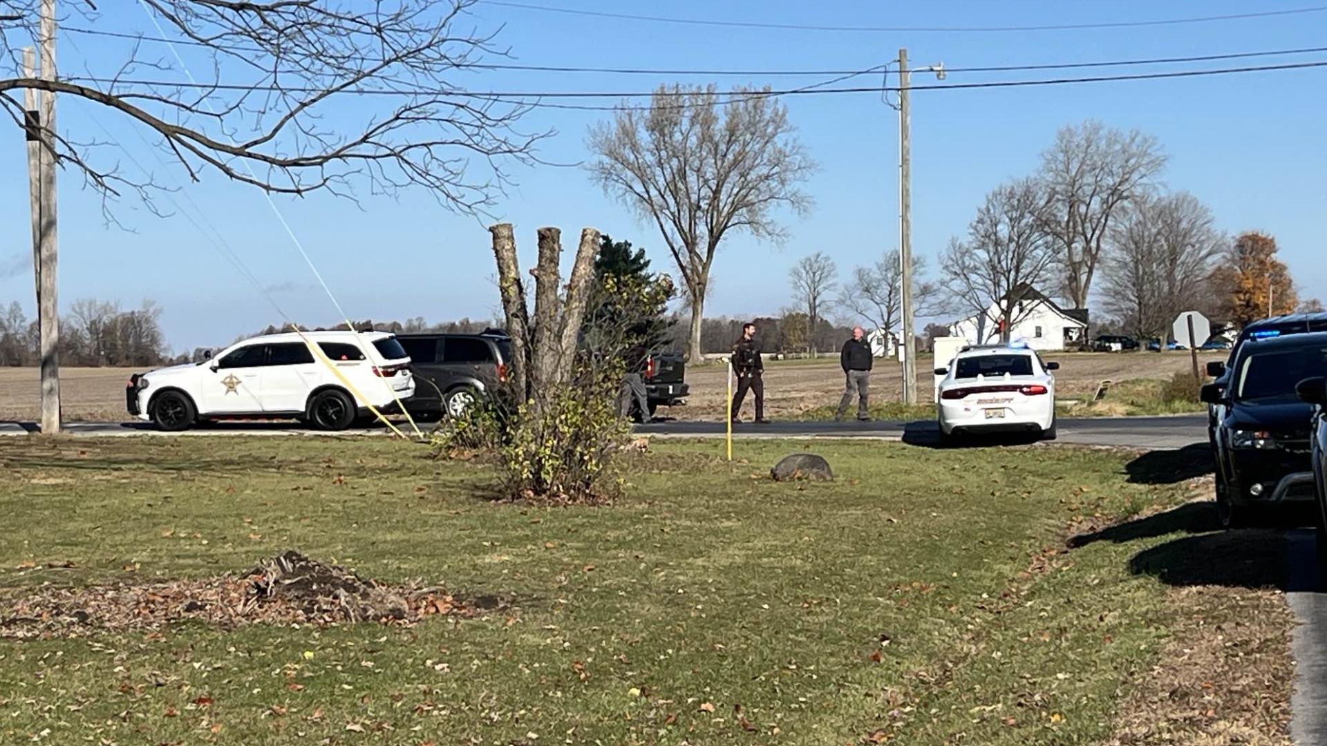 According to the Hendricks County Sheriff's Office, the crash happened in the 1300 block of East County Road 900 North in Pittsboro Monday morning. 