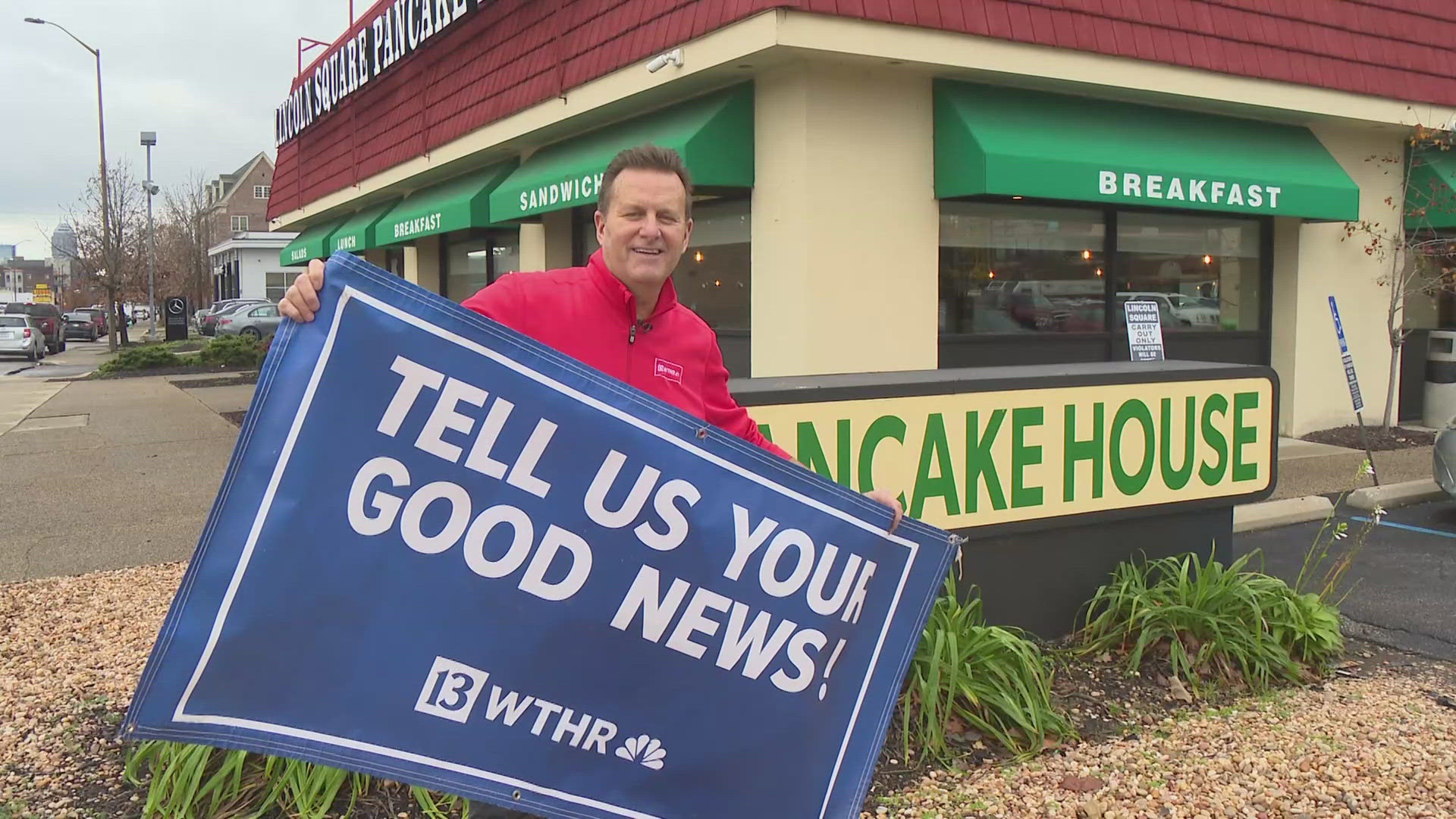 13Sports director Dave Calabro visits the Lincoln Square Pancake House during his weekly quest to find some Good News!