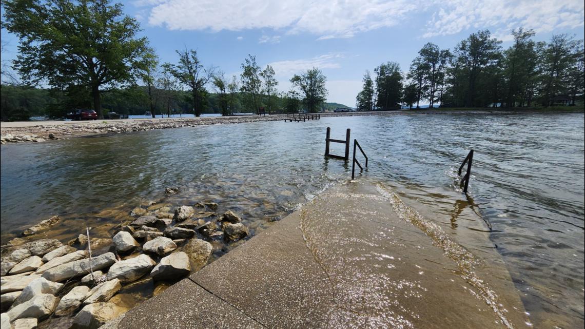 Lake Monroe to close areas over Memorial Day weekend due to high waters