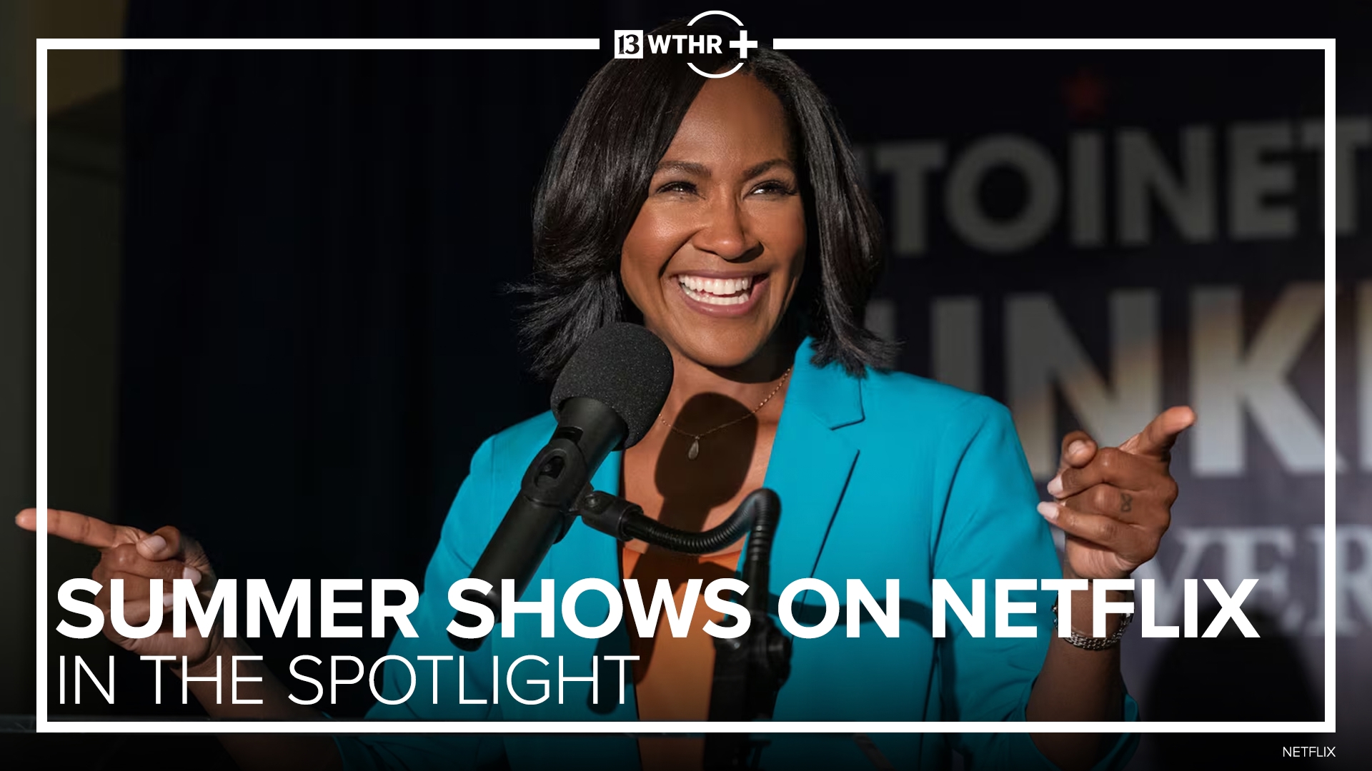 WTHR entertainment reporter Trevor Cox interviews stars of the newest shows on Netflix, including Terri J. Vaughn, Jo Marie Payton, Willa Fitzgerald and more.