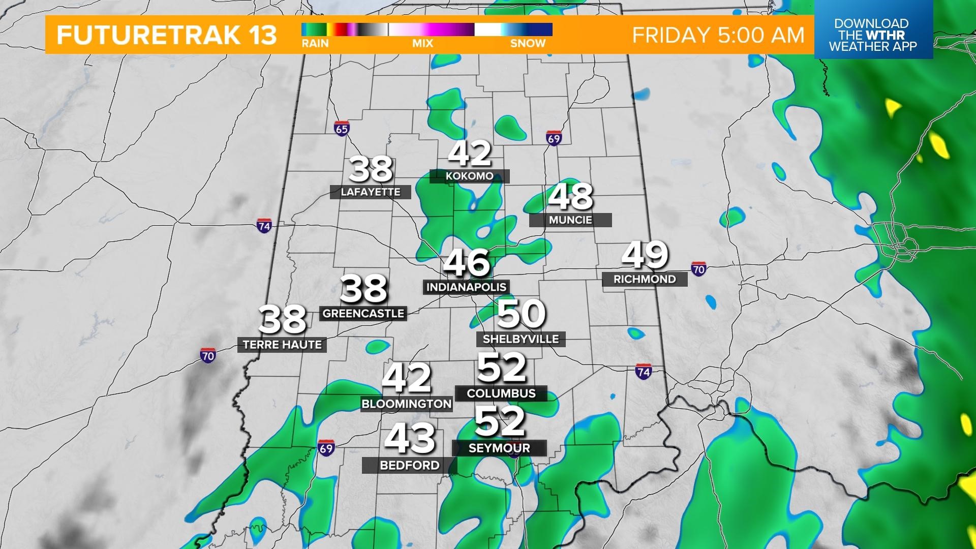 Weather Blog: Mild And Wet Thursday, Raw Friday Into The Weekend | Wthr.com