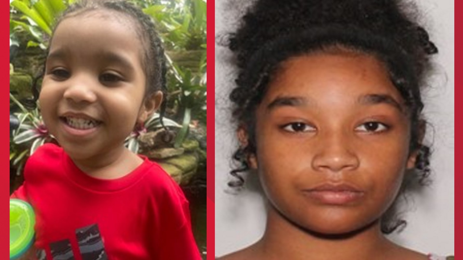 Police said 2-year-old Nyeir Vance and 22-year-old Naje Jackson were last seen Sunday, June 11 around 9 p.m. on the city's east side.