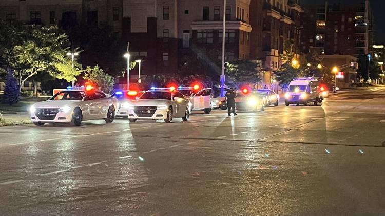 Police investigating after 3 shot in downtown Indianapolis