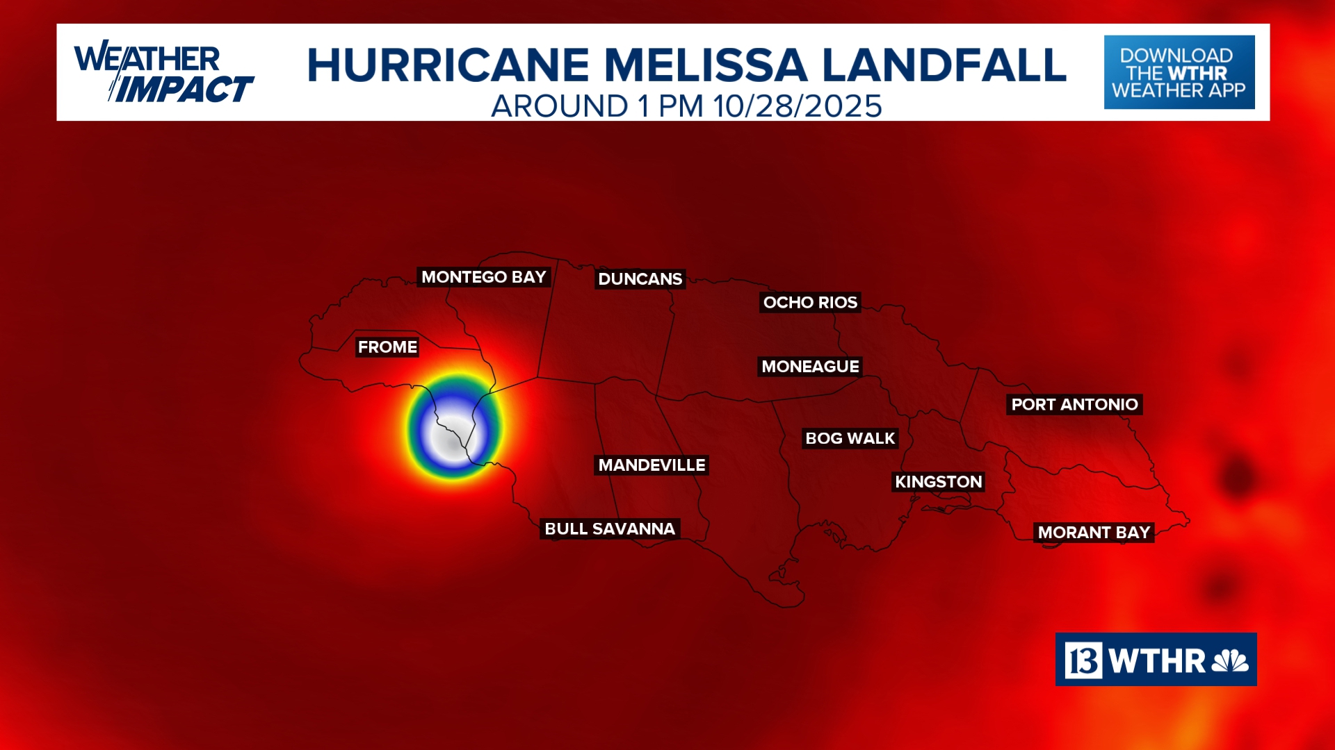 Category 5 Hurricane Melissa makes landfall, and history, in Jamaica