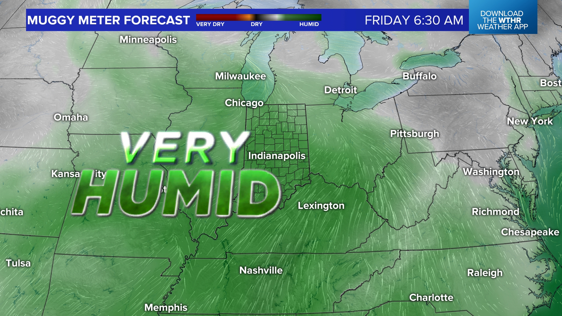 Muggy Air Moving Into Central Indiana This Week | Wthr.com