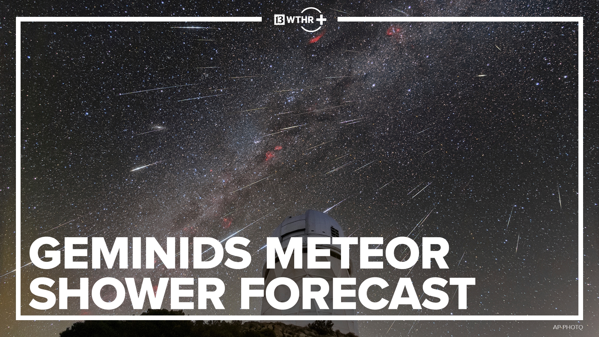 Live Doppler 13 Meteorologist Sean Ash tracks when you'll have your best chance to see the Geminids Meteor Shower in central Indiana in 2024.