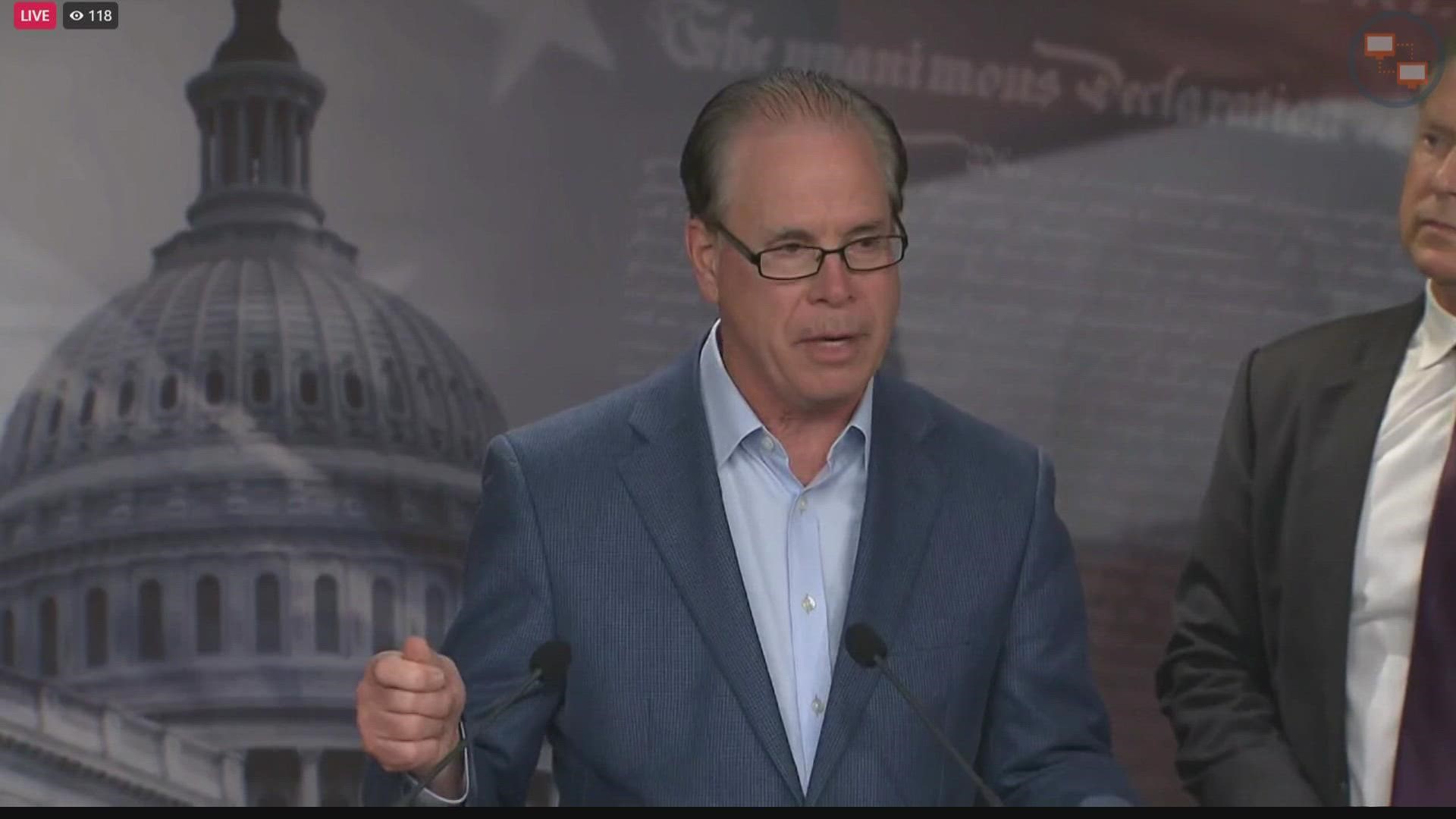 U.S. Senators Mike Braun and Todd Young are joining with other Republicans to challenge President Joe Biden's federal COVID-19 vaccine mandate.