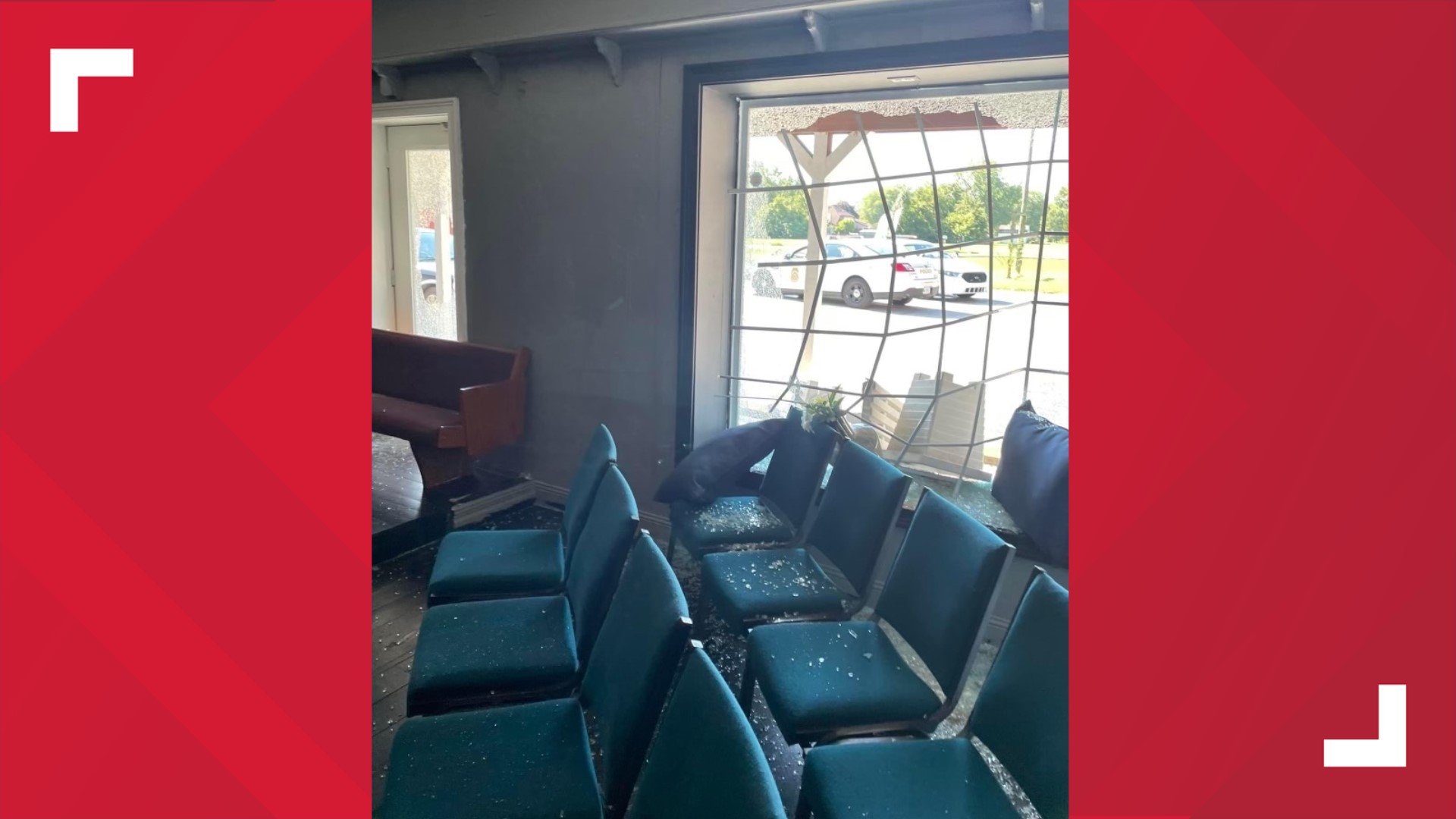 Camby, Indiana church and mobile grocery store vandalized